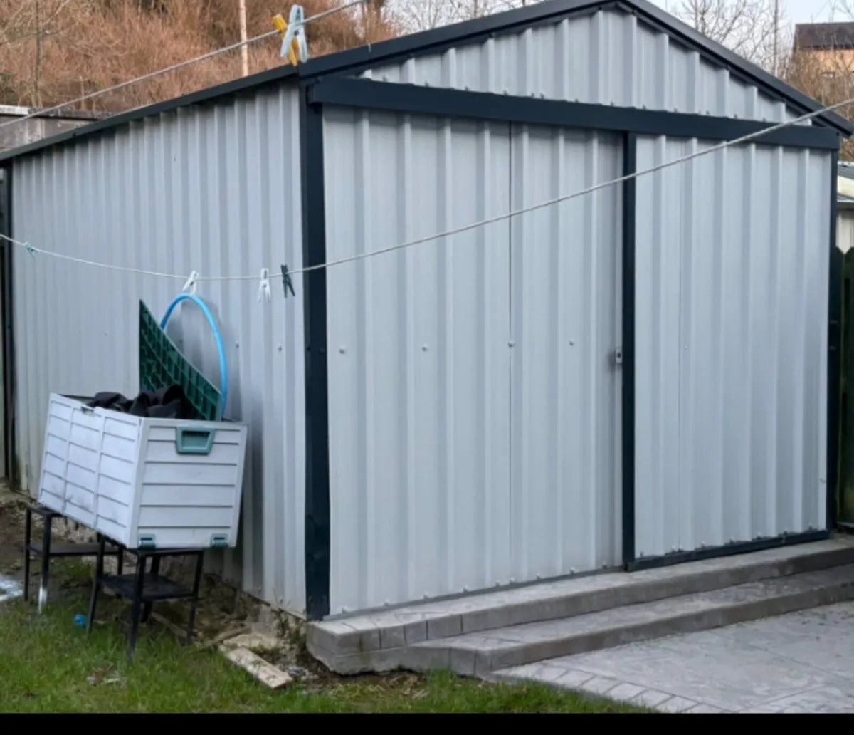Steel tech 4 x 3 metres Shed - Image 1