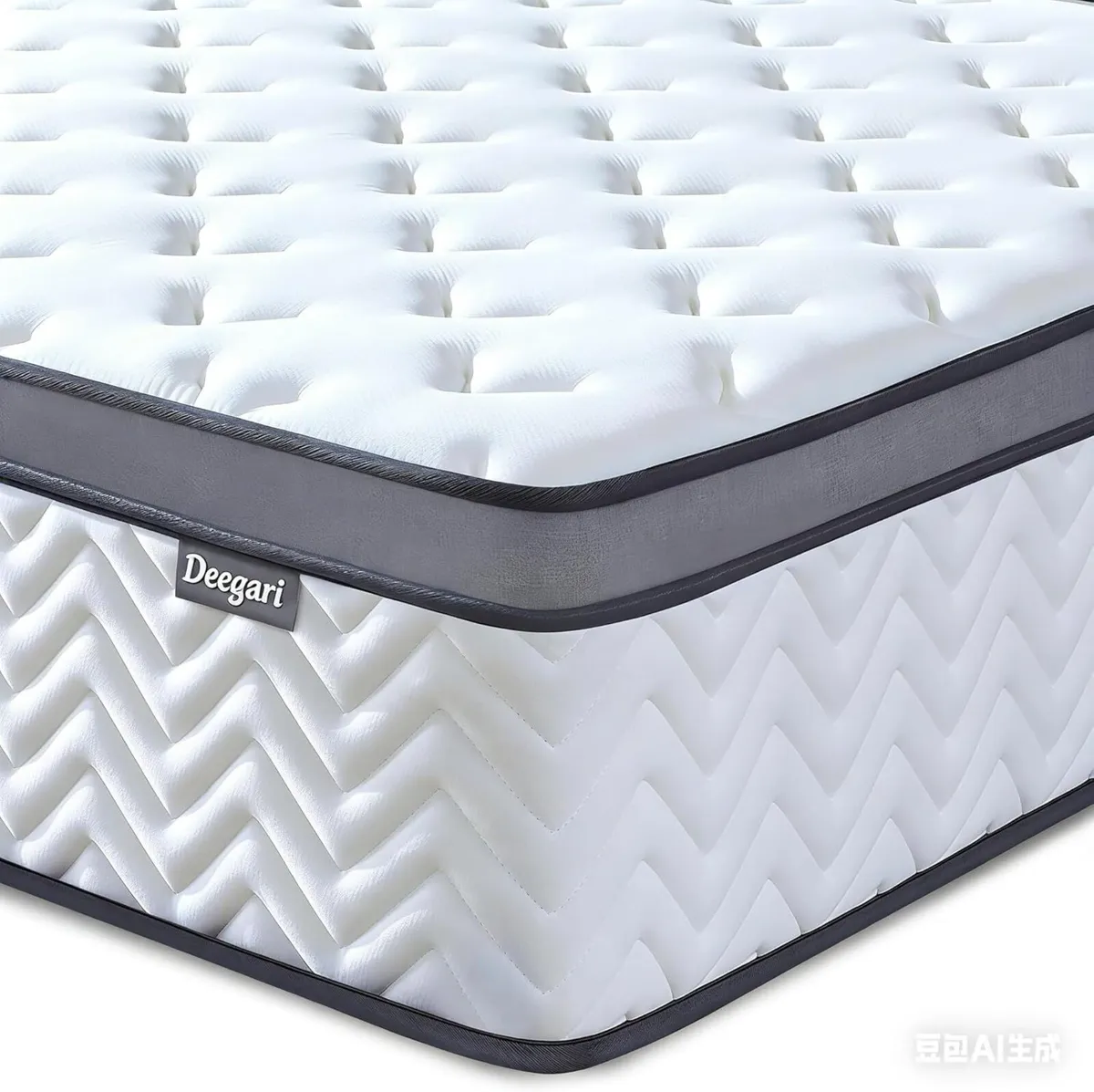 10 Inch Double Size Mattress in a Box Hybrid - Image 1