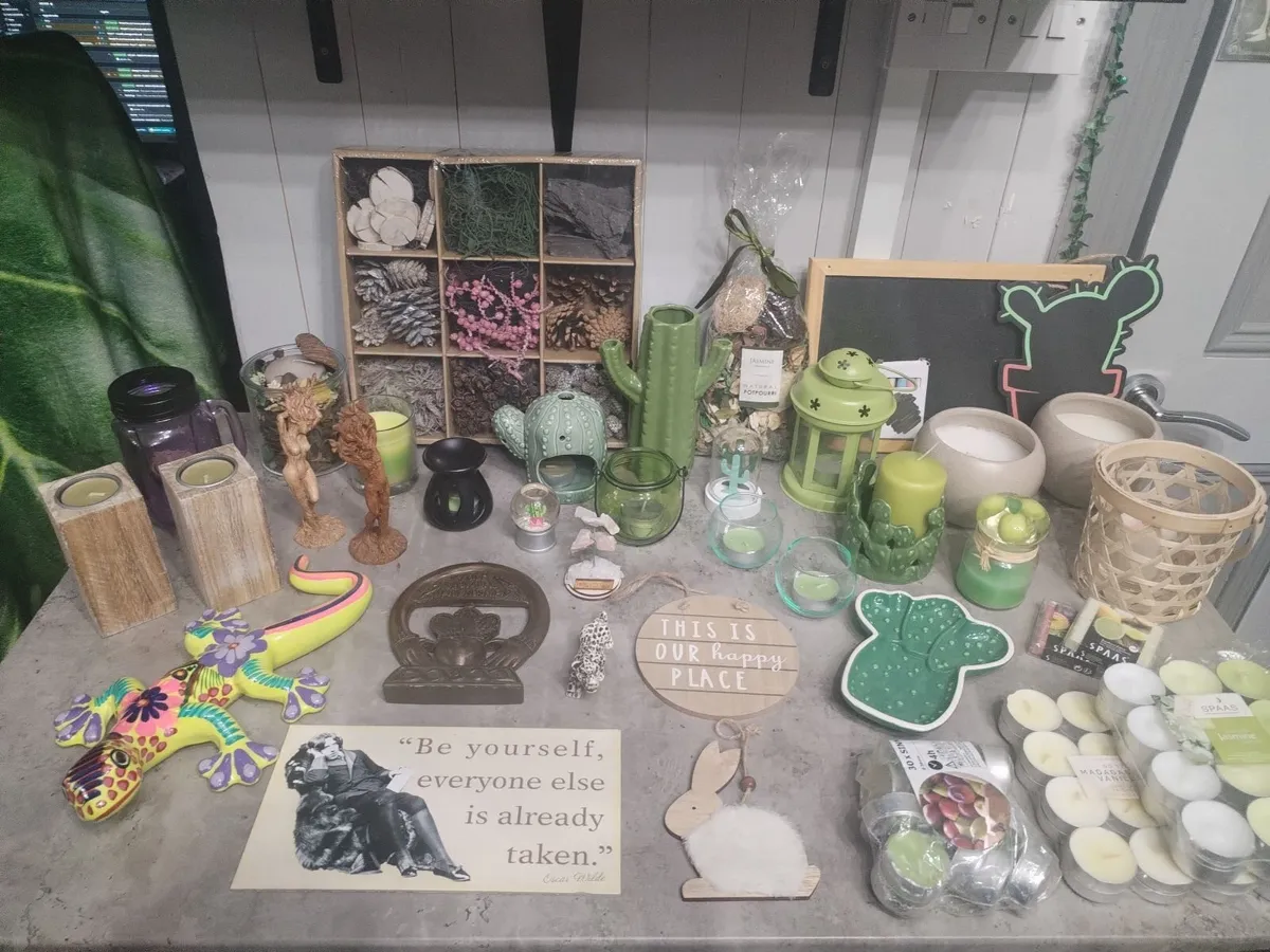 Large Home Decor Bundle 50+ Pieces - Image 1