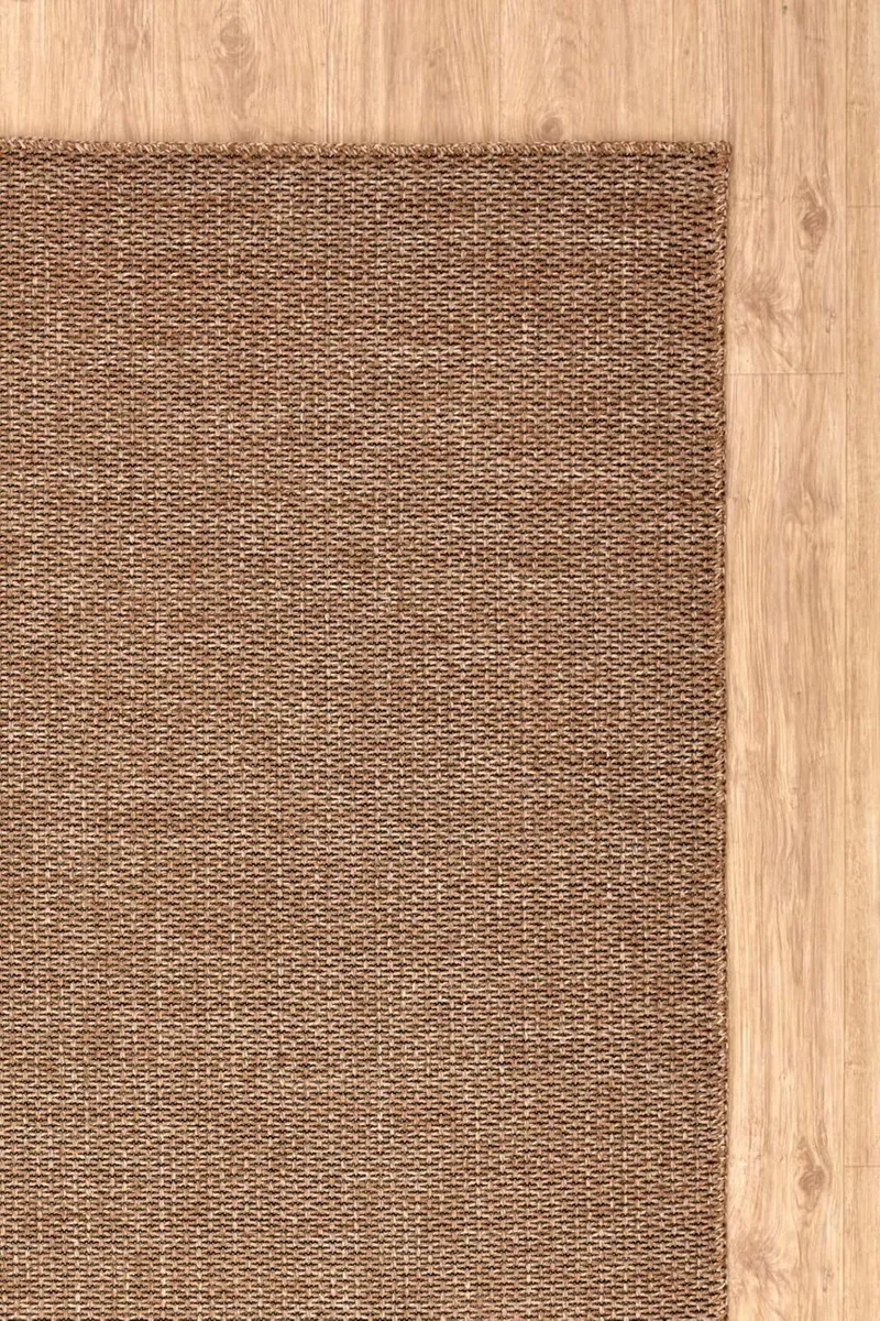 Jute Area Rug Non-Slip Machine Washable For - Image 4