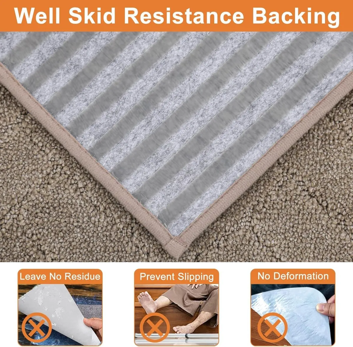 Stair Treads 15 pcs Anti Slip 22x70cm Stairs - Image 2