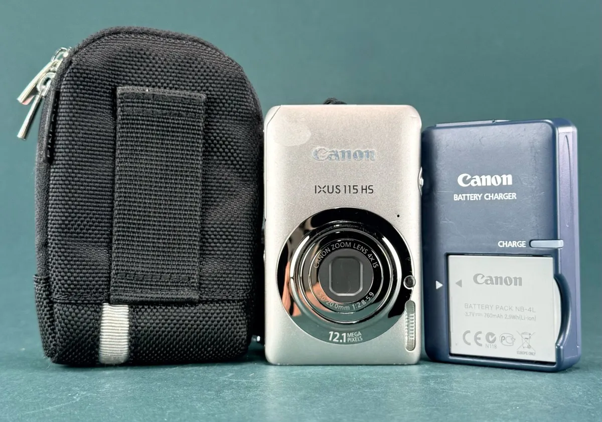 Canon IXUS 115 HS Digital Compact Camera - Image 1