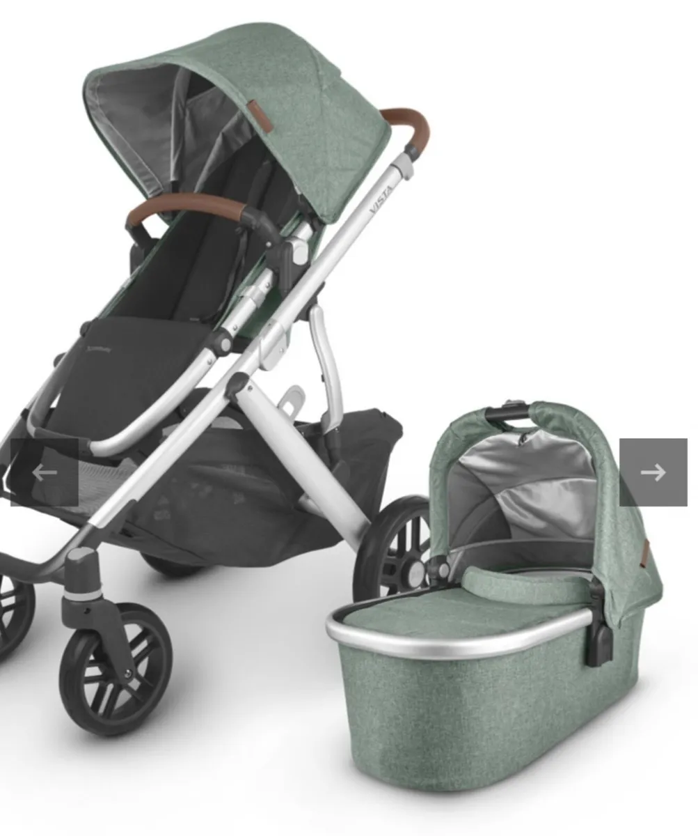 Uppababy vista V2  buggy set and car seat - Image 2
