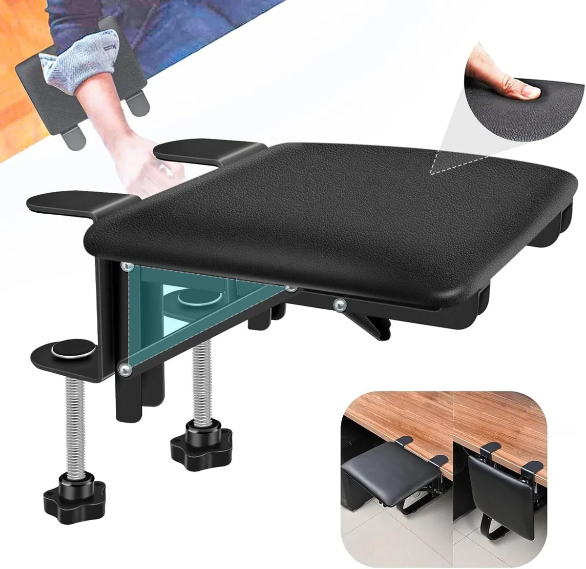 Arm Rest for Desk Extender Ergonomic Foldable - Image 1
