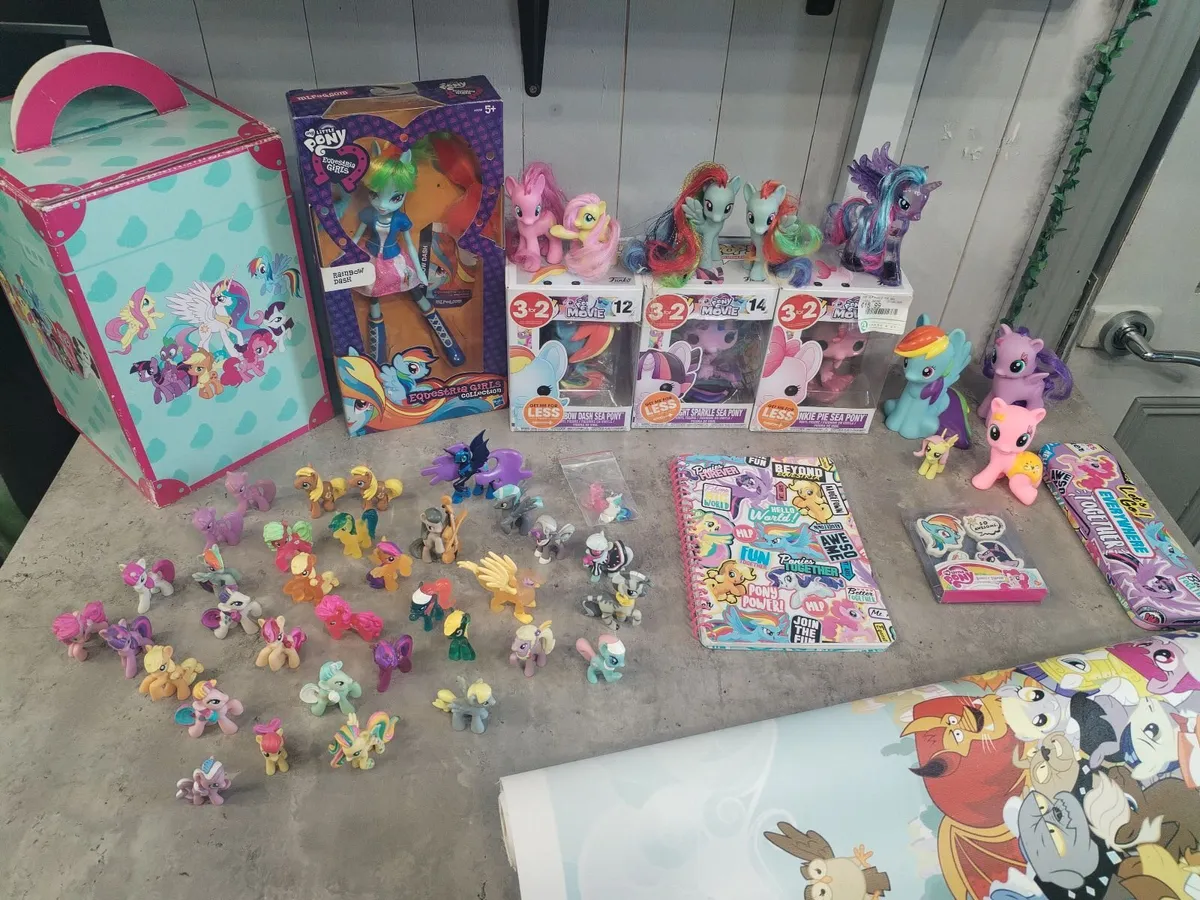 Original My Little Pony Bundle 60 Pieces - Image 1
