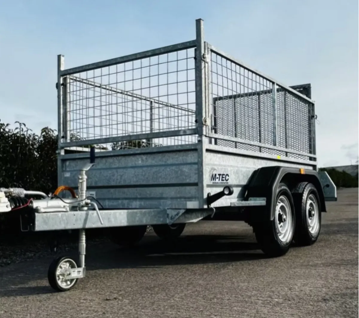 New Mtec 8x4 twin axle trailer - Image 1