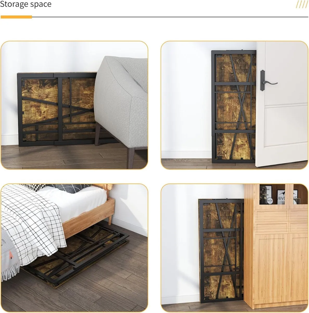 90 cm Small Folding Computer Desk Writing Gaming - Image 4