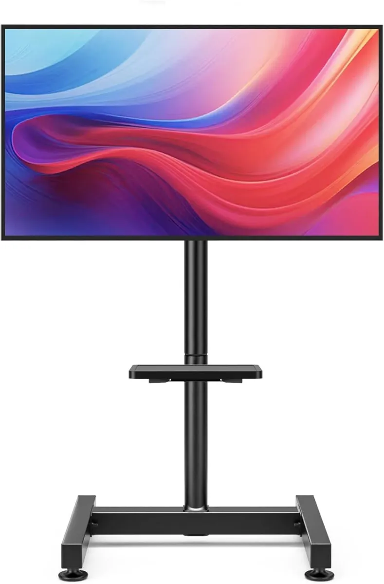 Floor TV Stand for 13-50 inch Screens Tilting and - Image 1