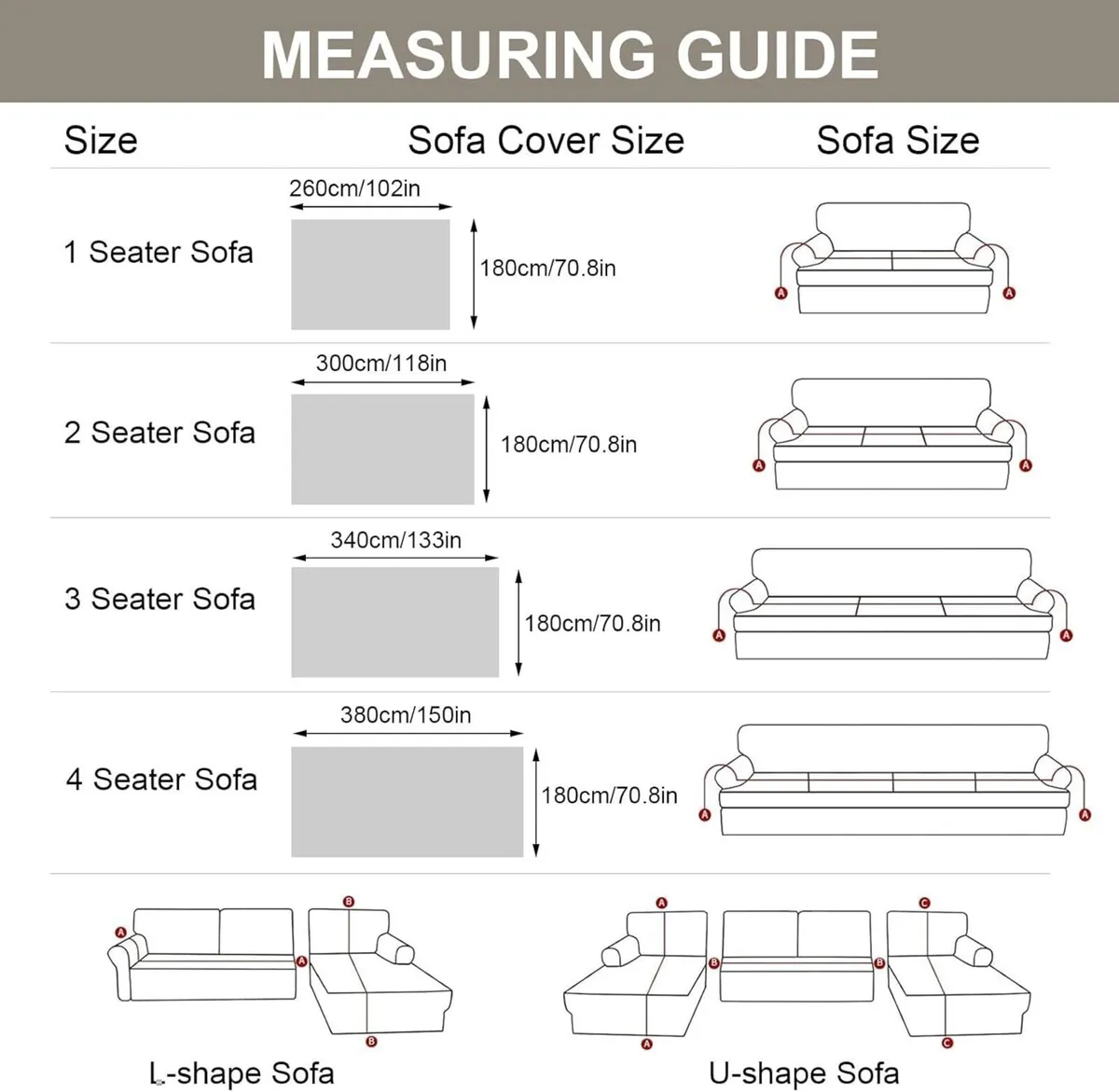 Chenille Sofa Cover for 3 Seater Soft Non-Slip - Image 2