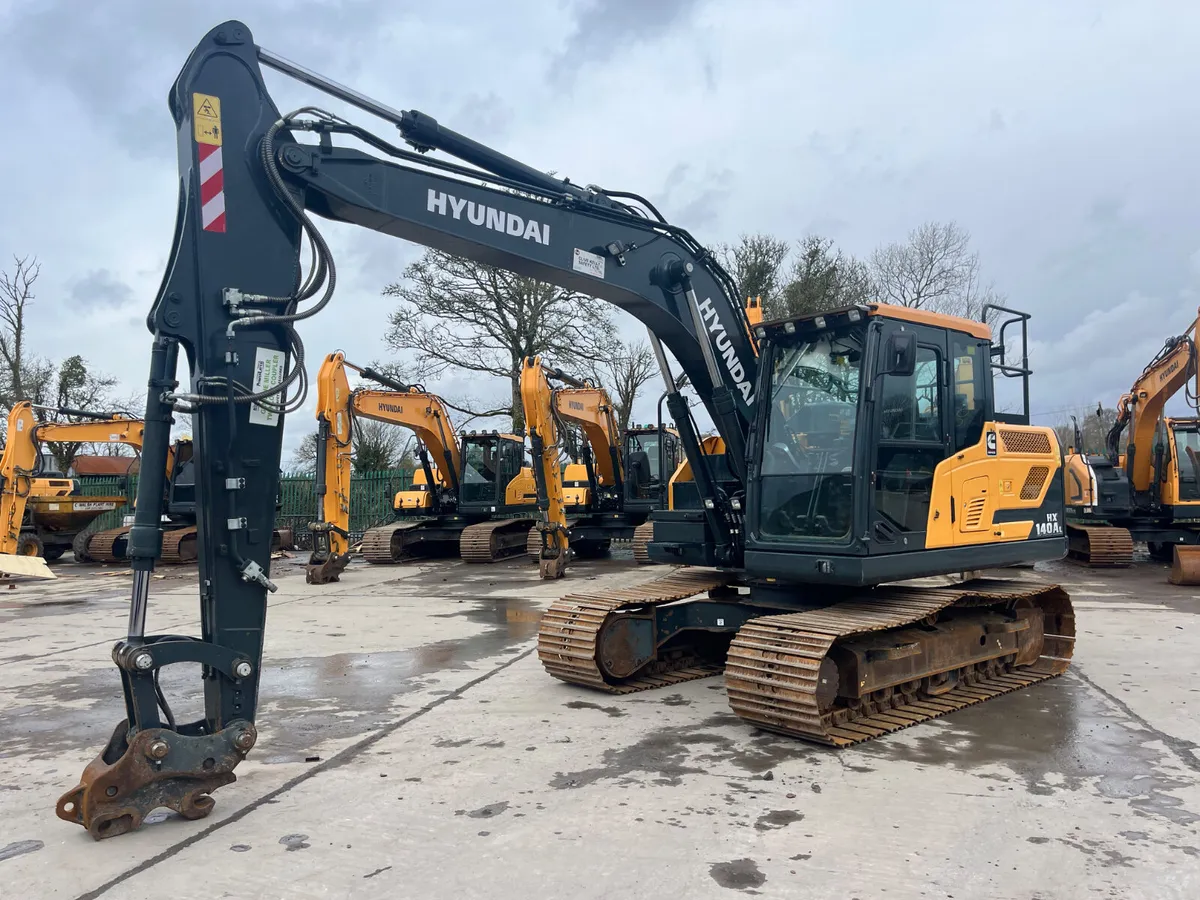 2022 Hyundai HX140AL Excavator - Image 2