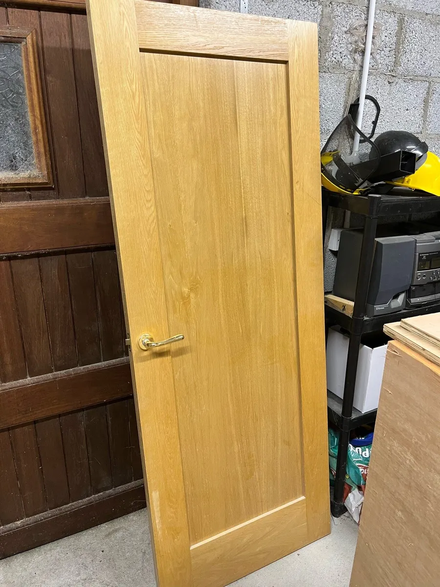 Oak door