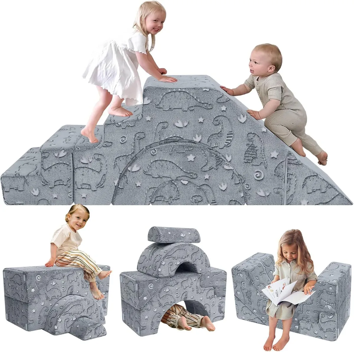 Kids Play Sofa Foam Climbing Modular Toddler - Image 1