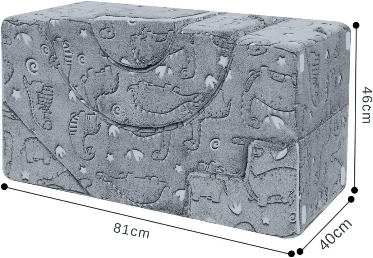 Kids Play Sofa Foam Climbing Modular Toddler - Image 2