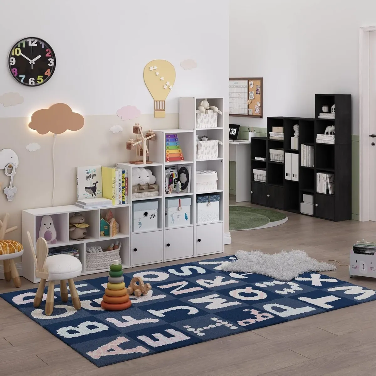 LUDER Book Shelf 5-Tier Modern Bookshelf Bookcase - Image 2