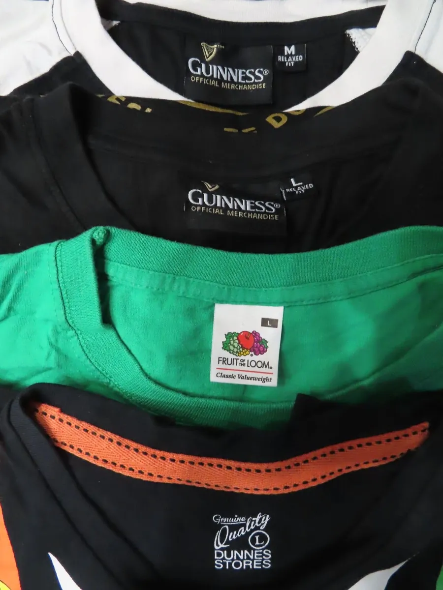 Guinness Irish St Patrick's T-shirts Men Bundle - Image 2