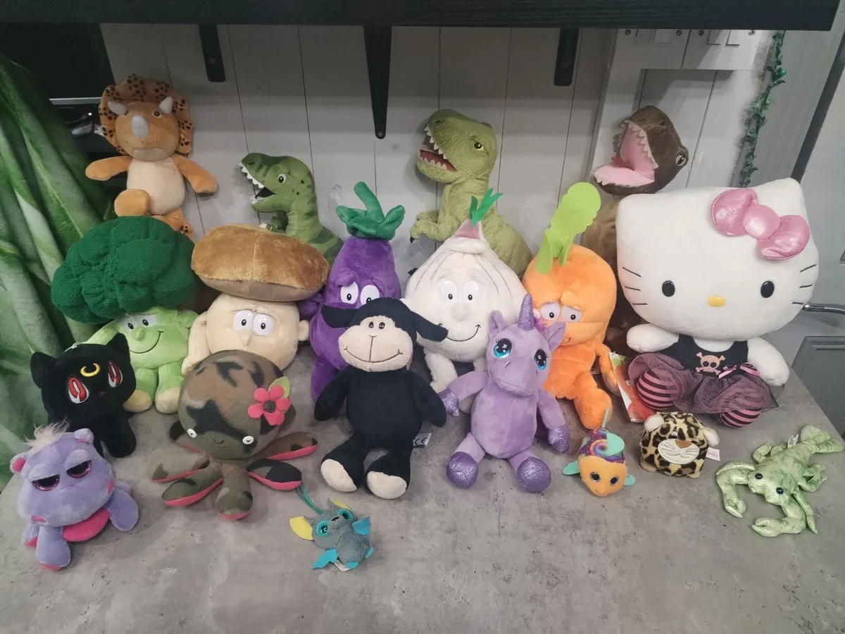 Plush Toy Bundle. Large Mixed Lot 20 pieces - Image 1