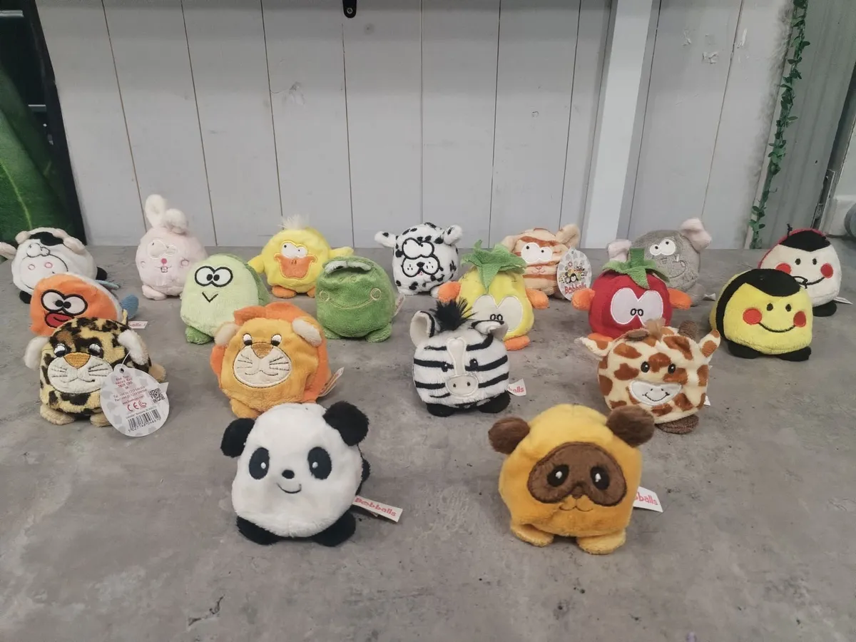 Bobballs Plush Collection. plushy toys Bundle - Image 1