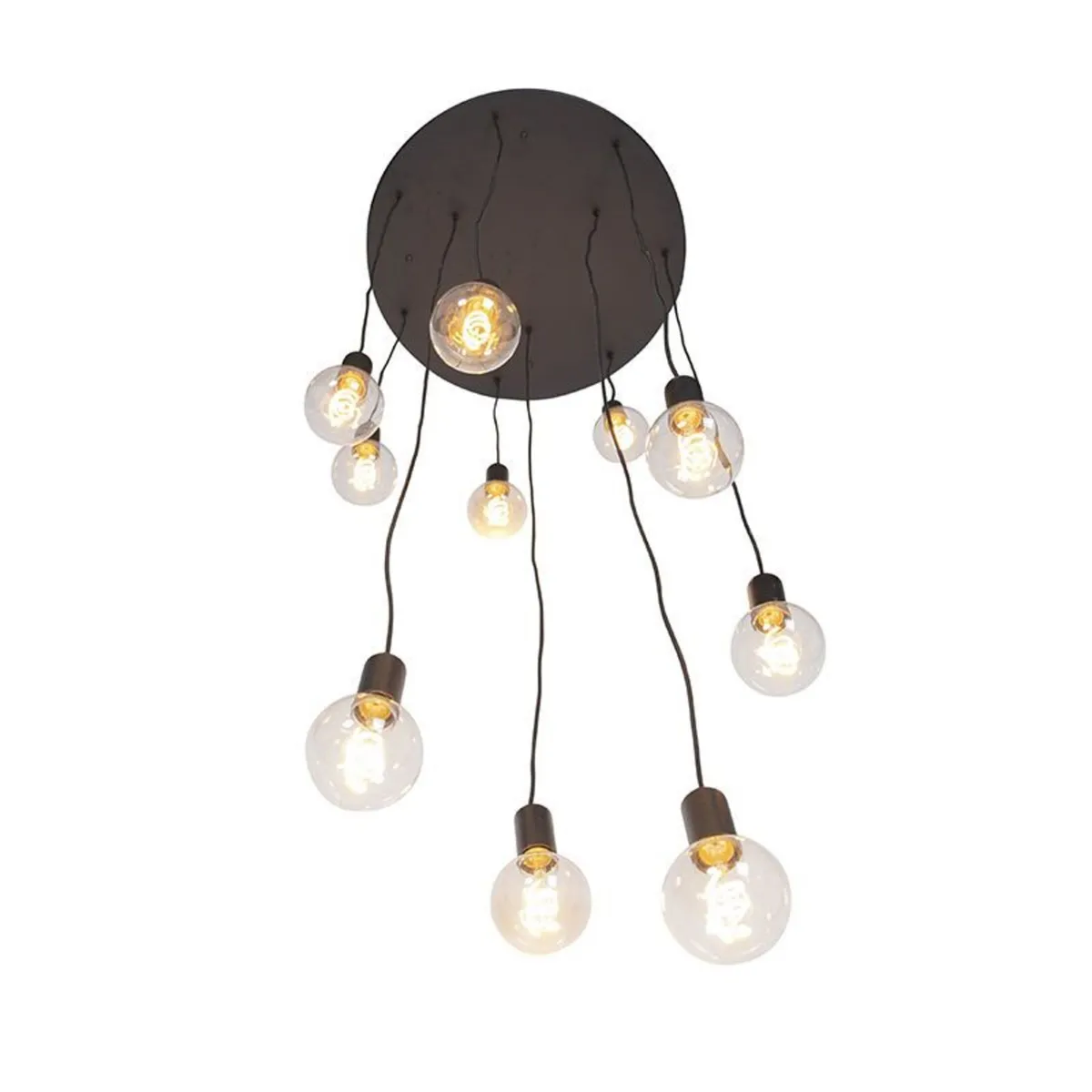 Huge large Modern Pendant Light industrial steel - Image 2