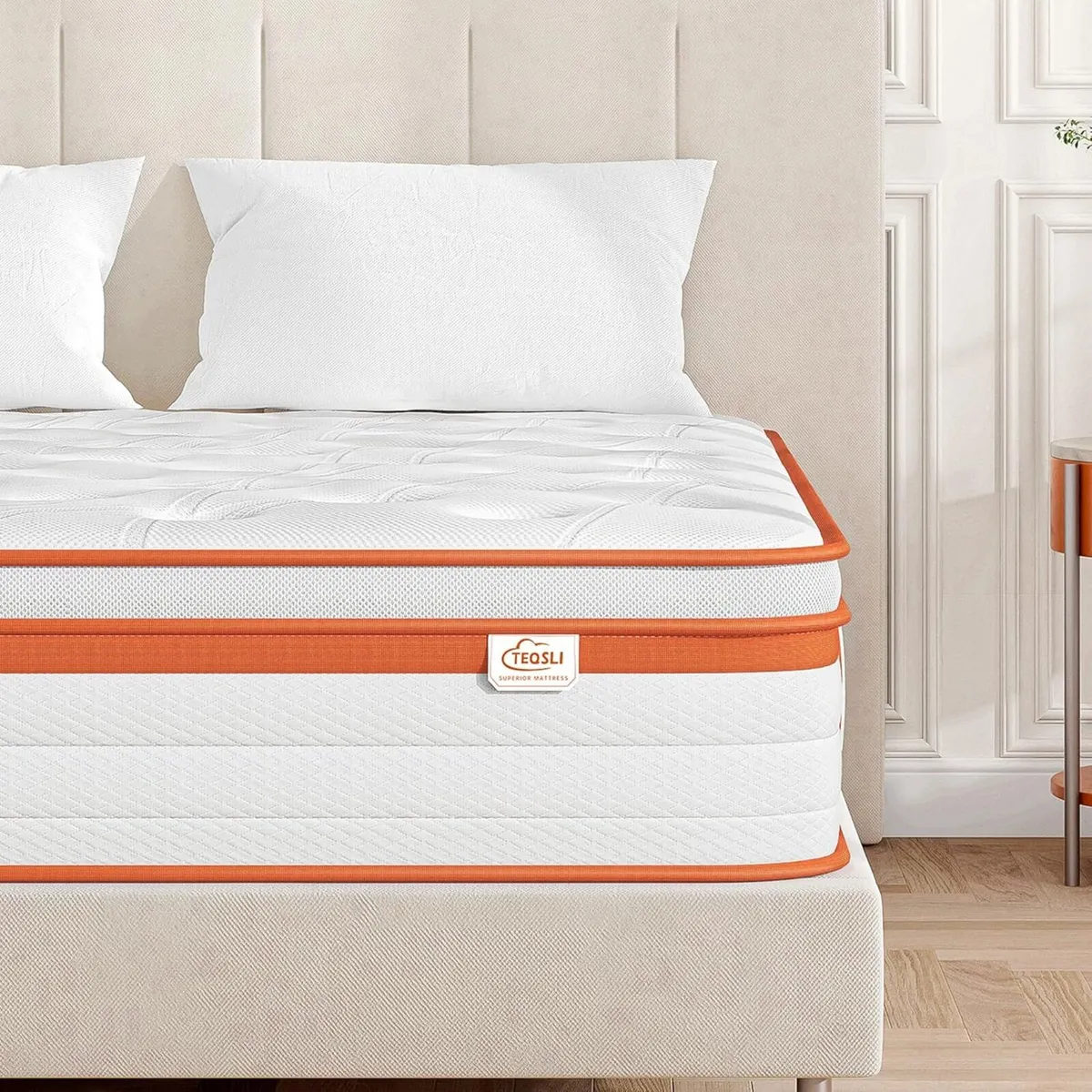 4FT Small Double Mattress 10.6 Inch Gel Memory - Image 1