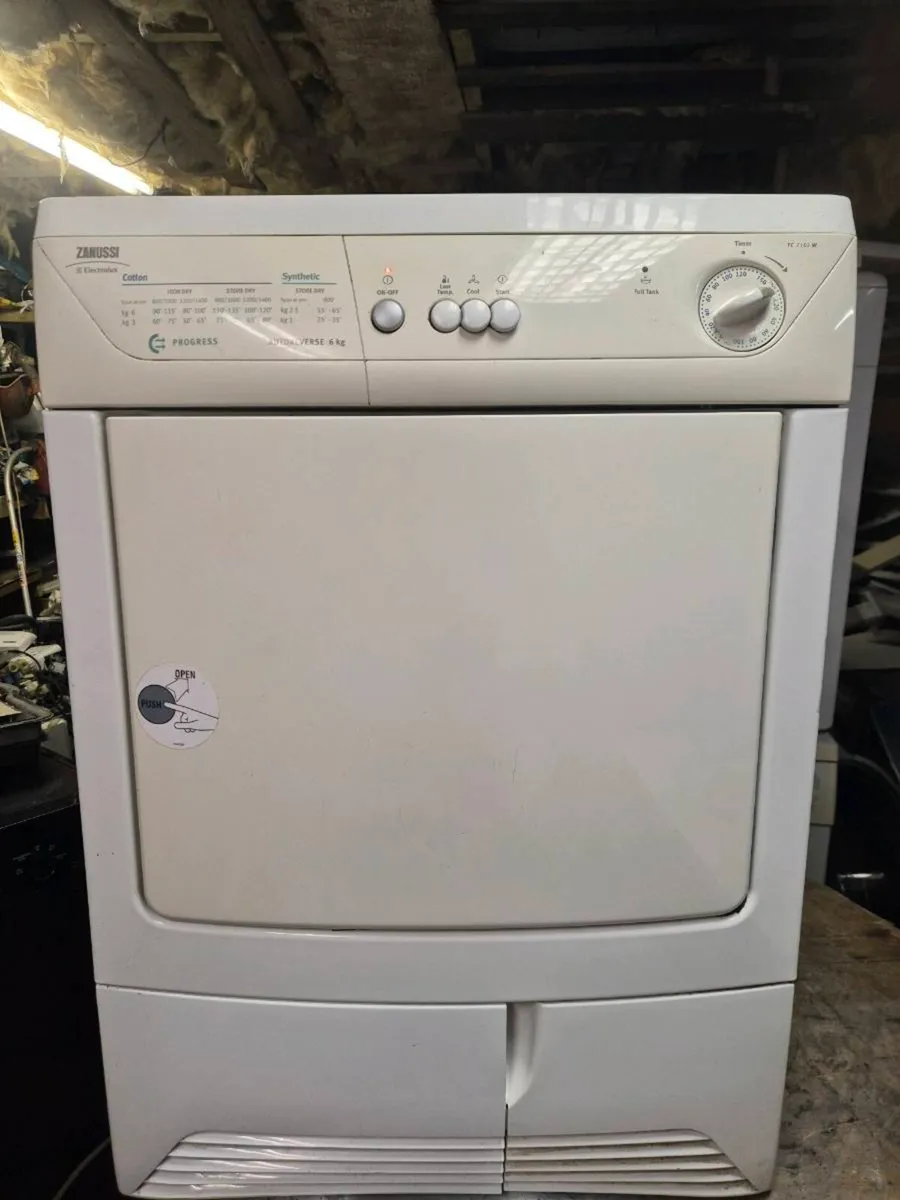 Zanussi 6kg Condenser Dryer For Sale