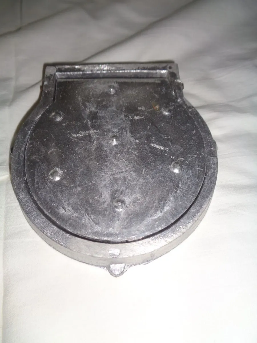 Horse Shoe Stop Cock Cover & Frame for Sale - Image 1