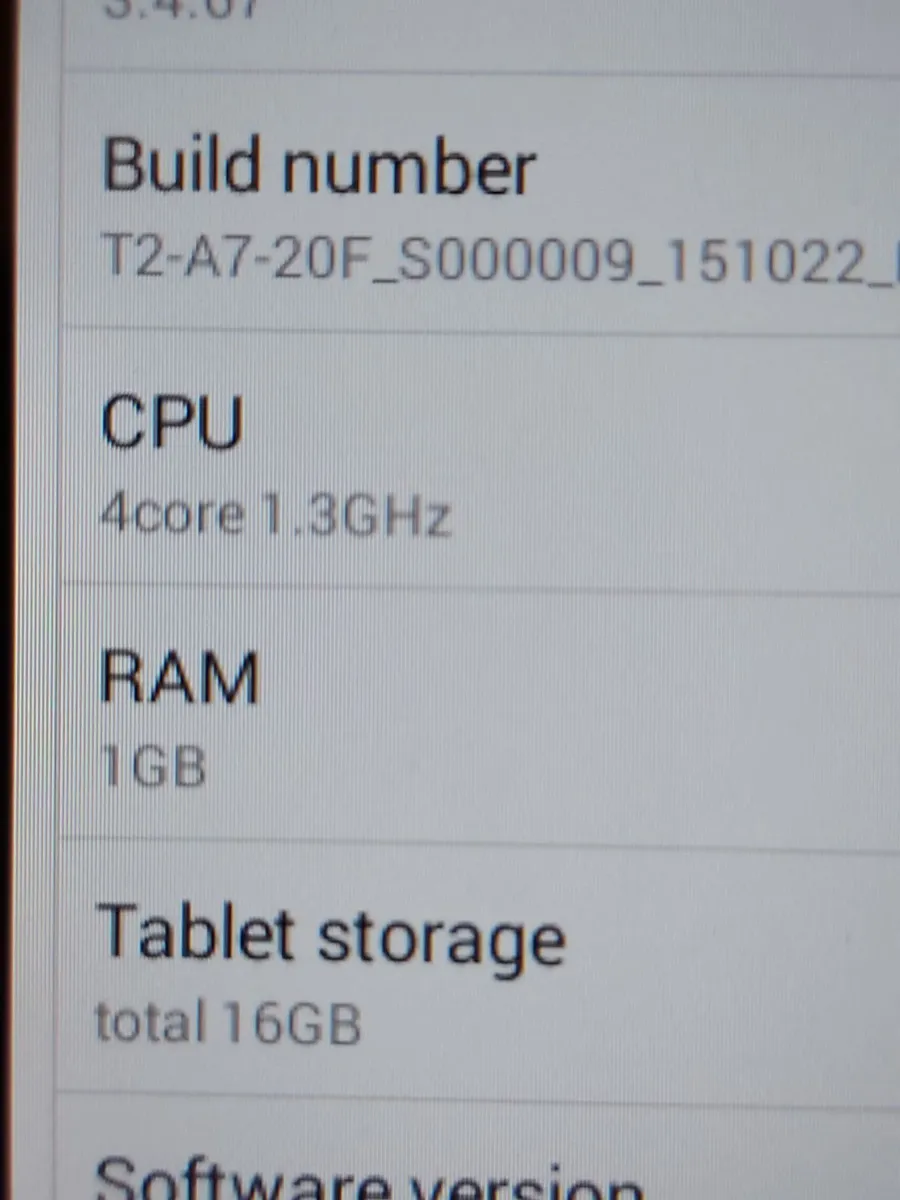 Lenovo Tab 2A7-20F, 16GB in excellent condition - Image 4