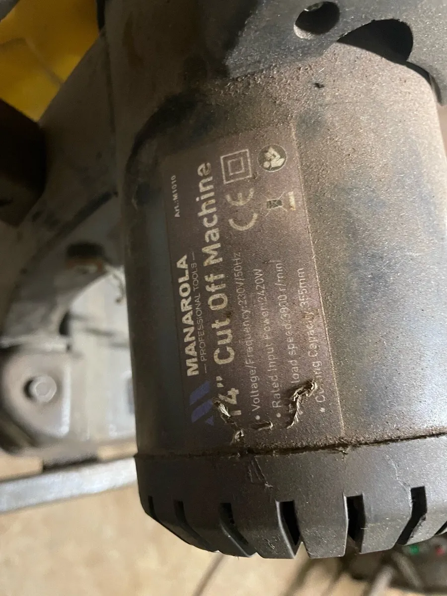 Stick welder and steel chop saw - Image 4