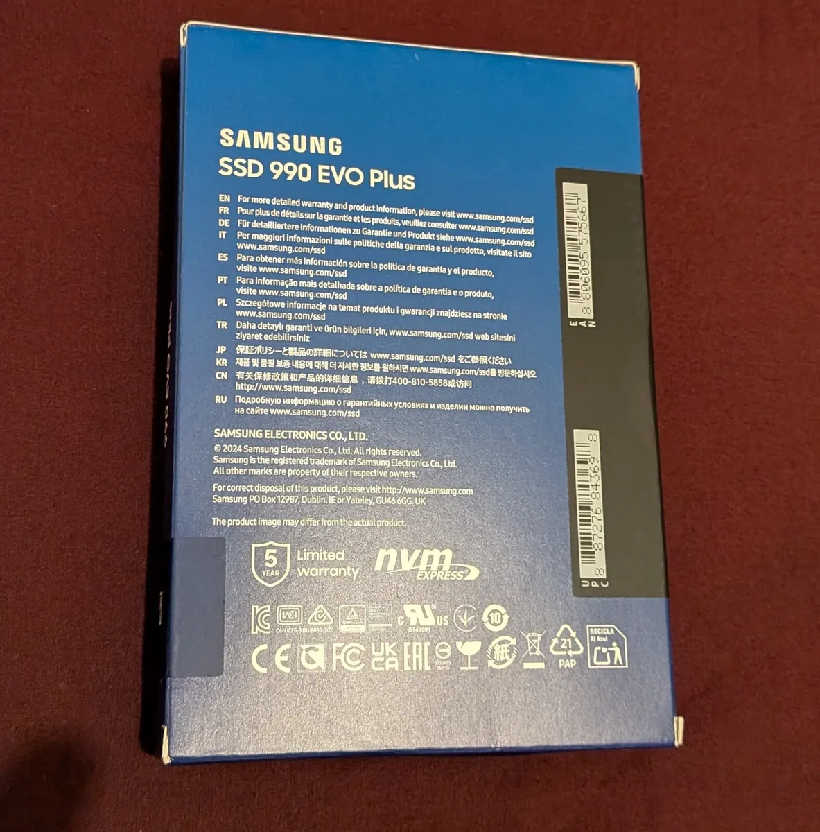 Samsung 990 Evo Plus 4TB Gen4 SSD - Image 2