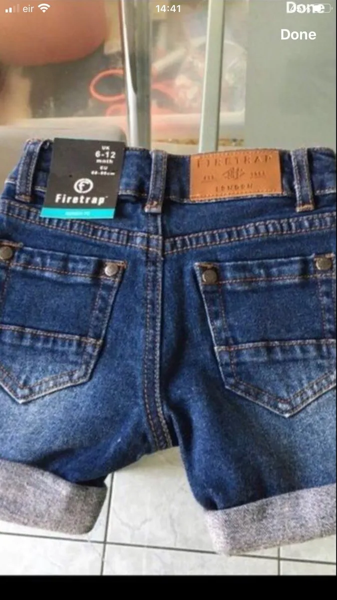 Girls  BNWT firetrap shorts 6/12 mths €5 - Image 2