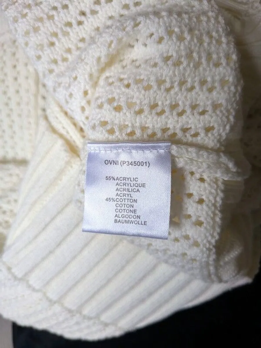 DERHY off white/cream cardigan - Image 4