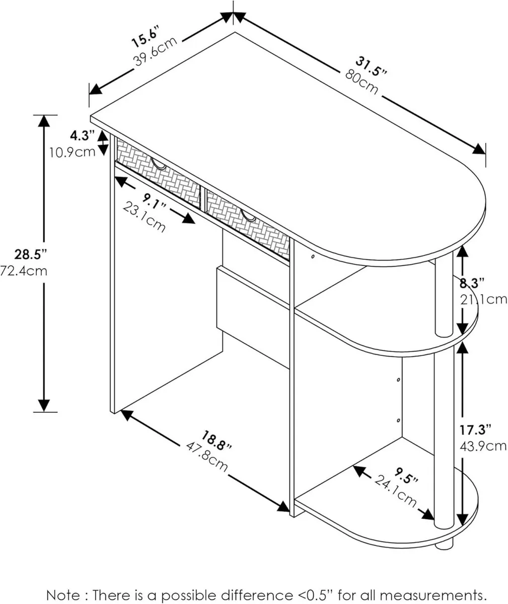 Go Green Home Laptop Notebook Computer Desk Study - Image 3