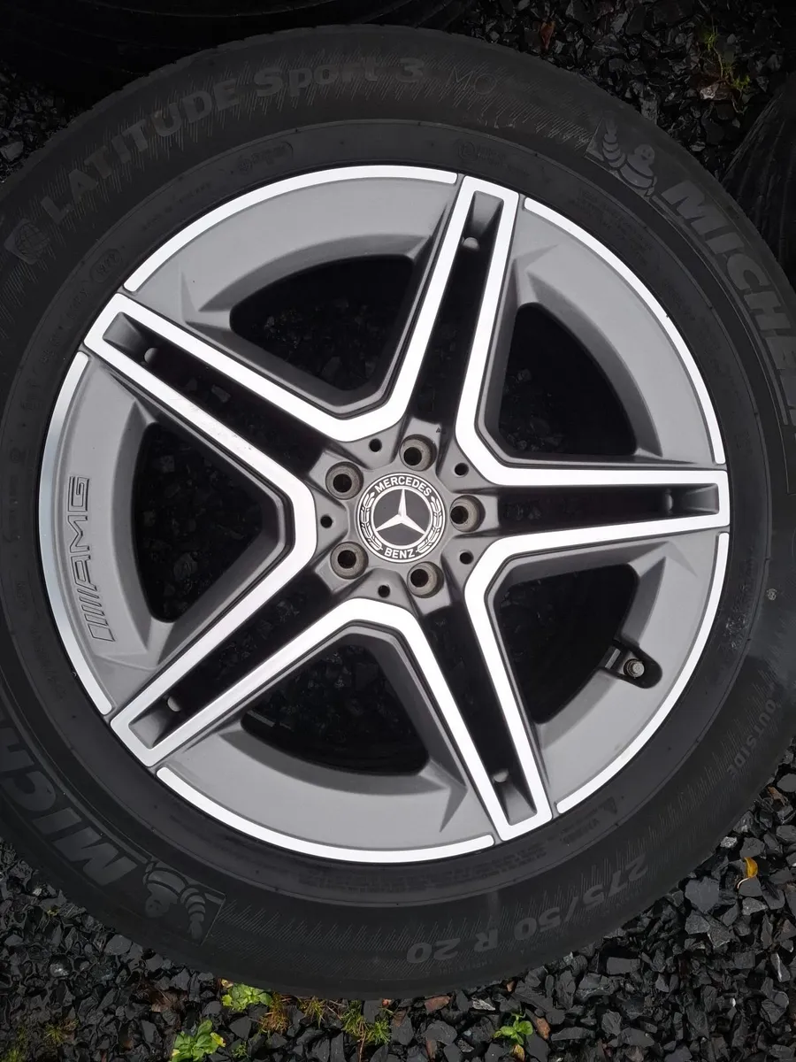 20" Genuine Mercedes GLE Amg Alloys with tyres - Image 1