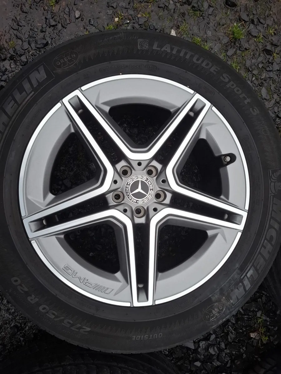 20" Genuine Mercedes GLE Amg Alloys with tyres - Image 2