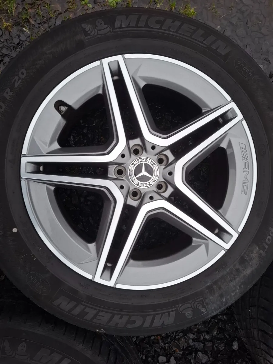 20" Genuine Mercedes GLE Amg Alloys with tyres - Image 4