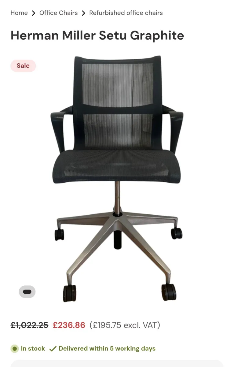 Ergonomic office chair