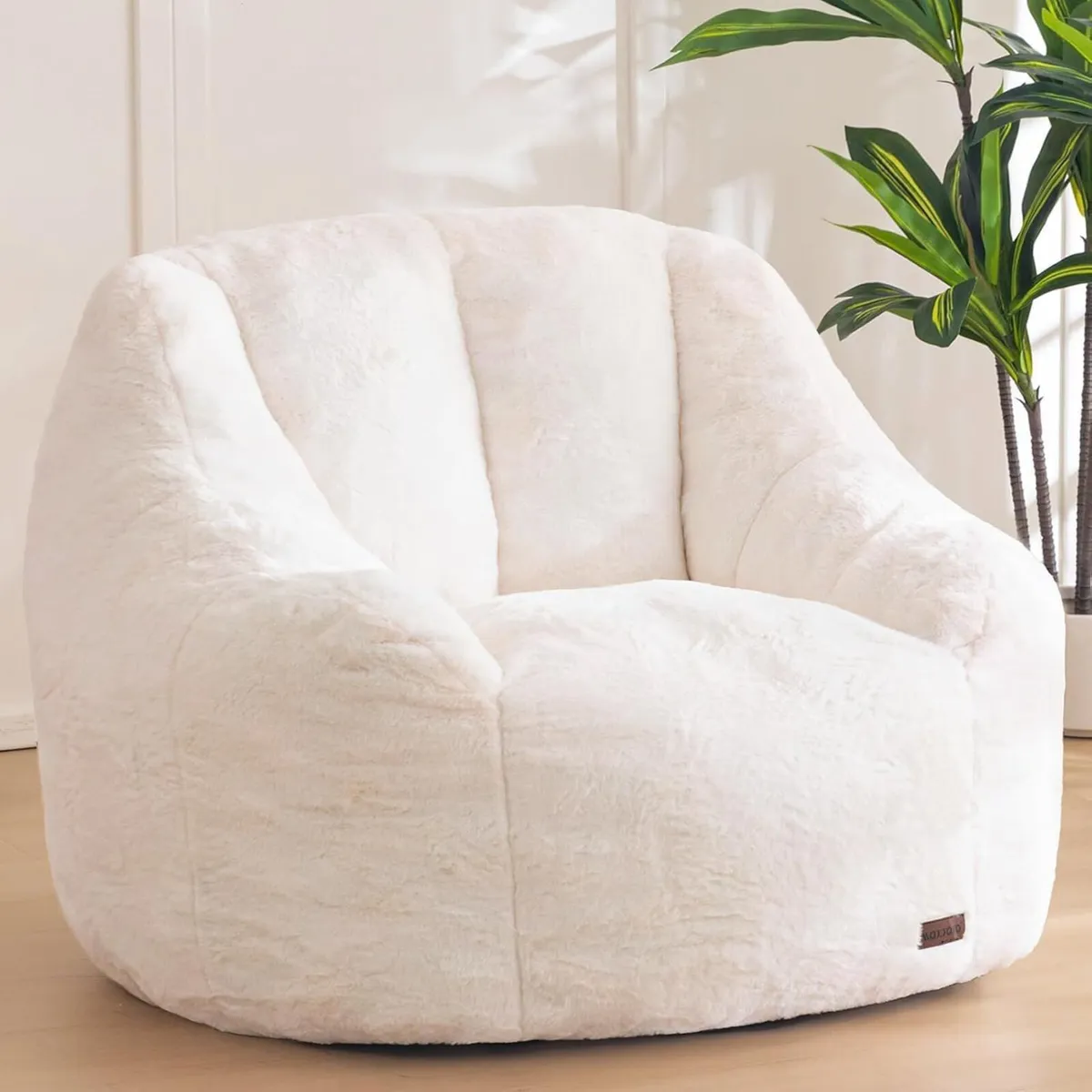 Bean Bag Chair for Adults or Children Soft Faux - Image 1