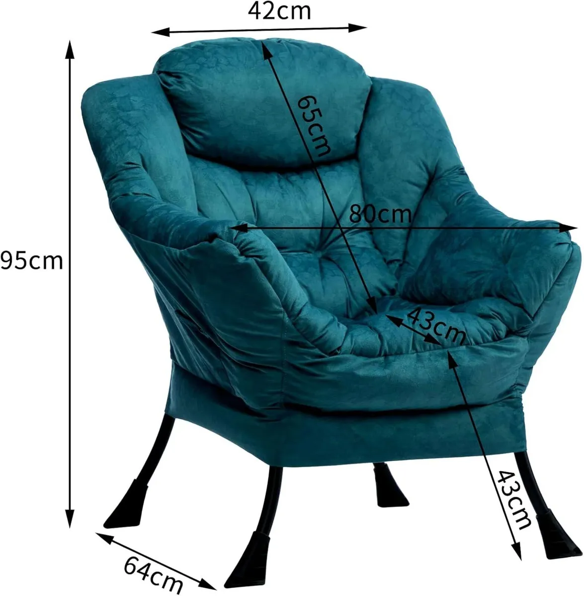 Armchair Comfy Chair for Living Room Bedroom - Image 3