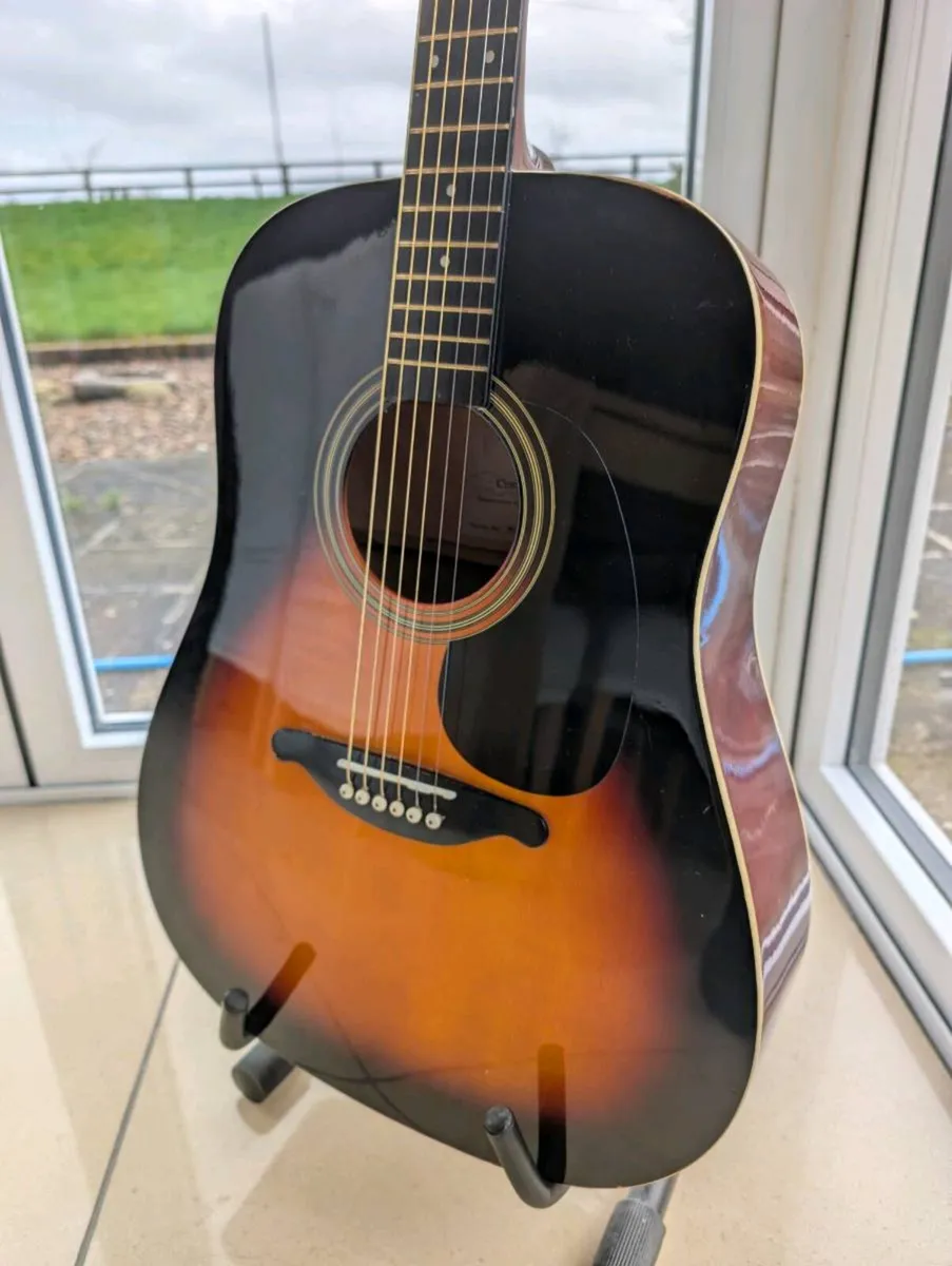 SX DG150 Acoustic Guitar - Image 2