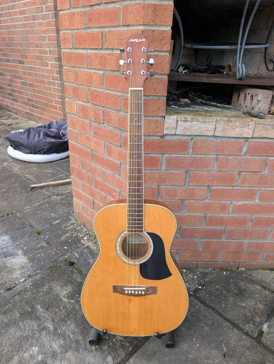 Aria AF-20 Acoustic Guitar - Image 1