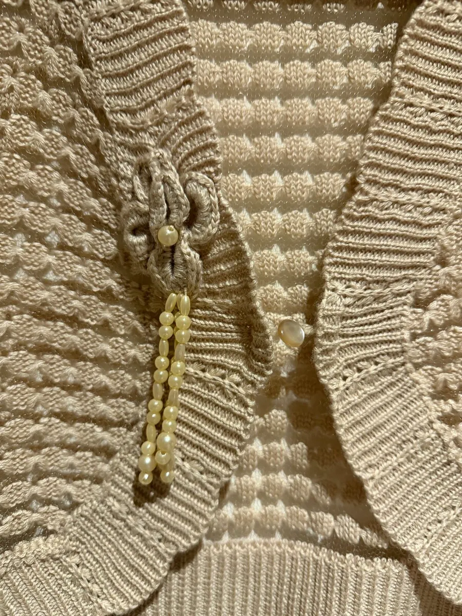 beige cardigan - Image 3