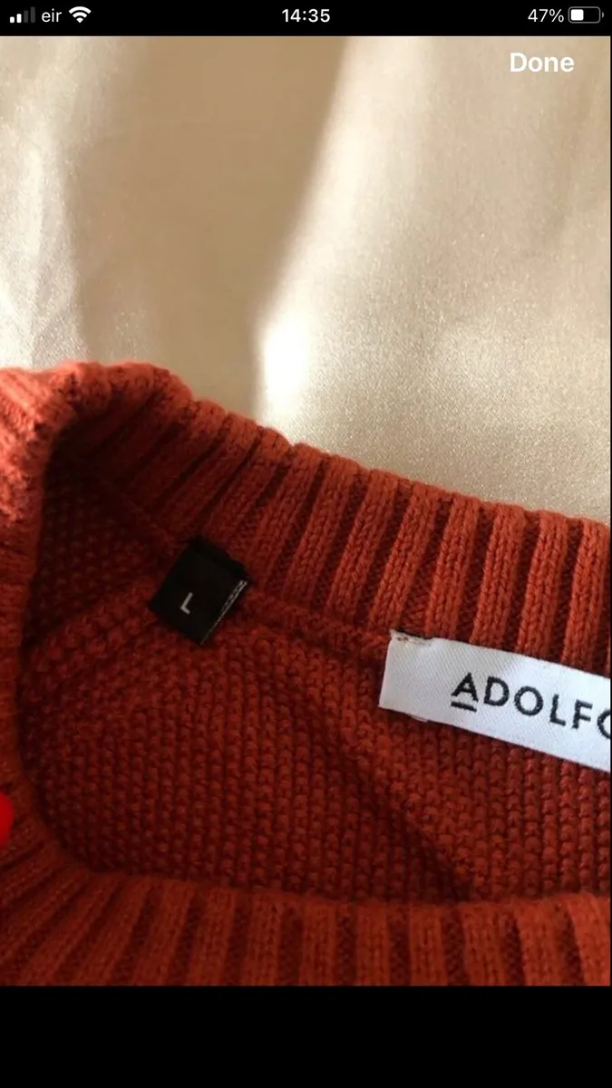 Mens jumper size L €15 - Image 3