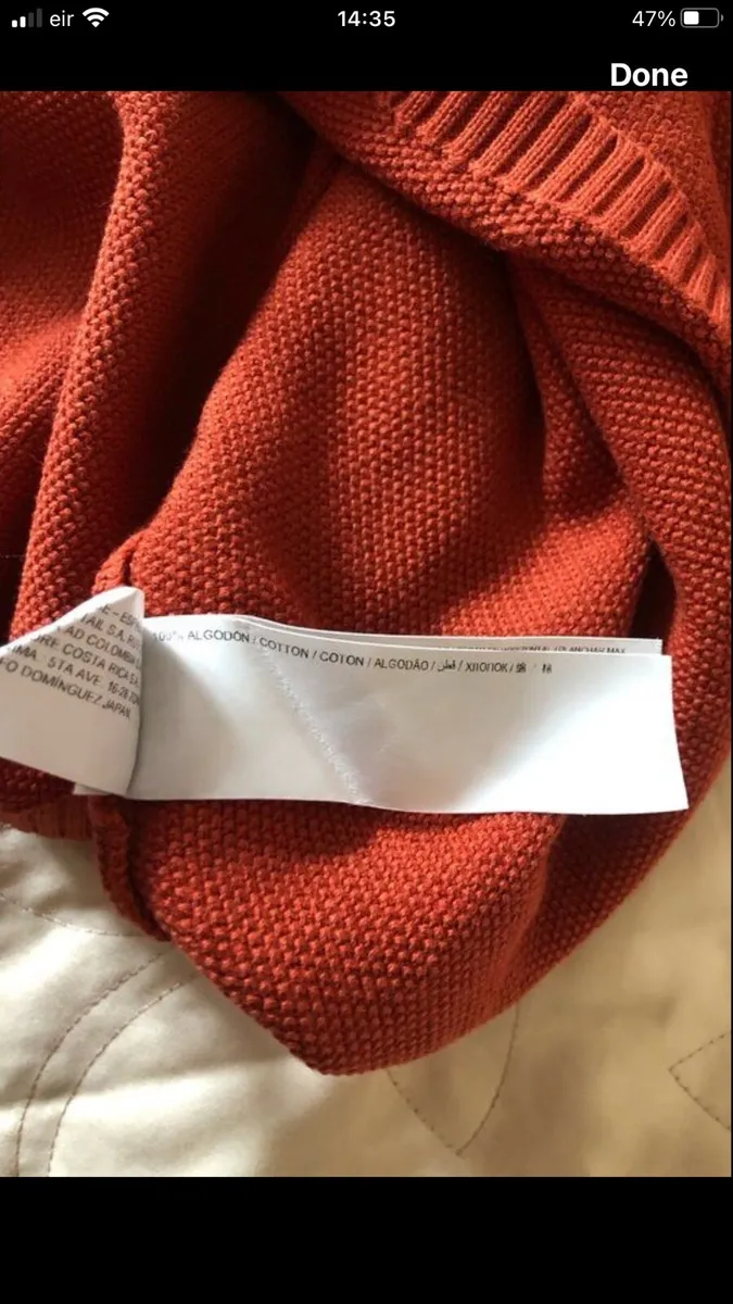 Mens jumper size L €15 - Image 4