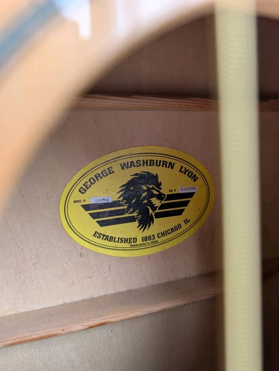 Lyon LG1PAK Acoustic Guitar - Image 3