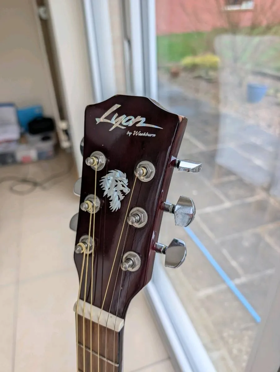 Lyon LG1PAK Acoustic Guitar - Image 4