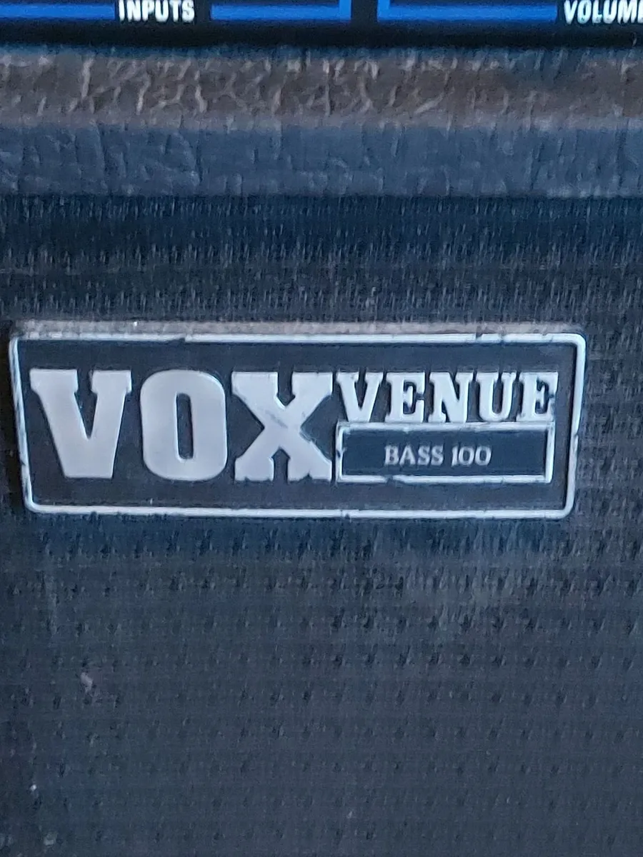 VOX VENUE BASS 100 COMBO BASS GUITAR AMP 1984 - Image 2