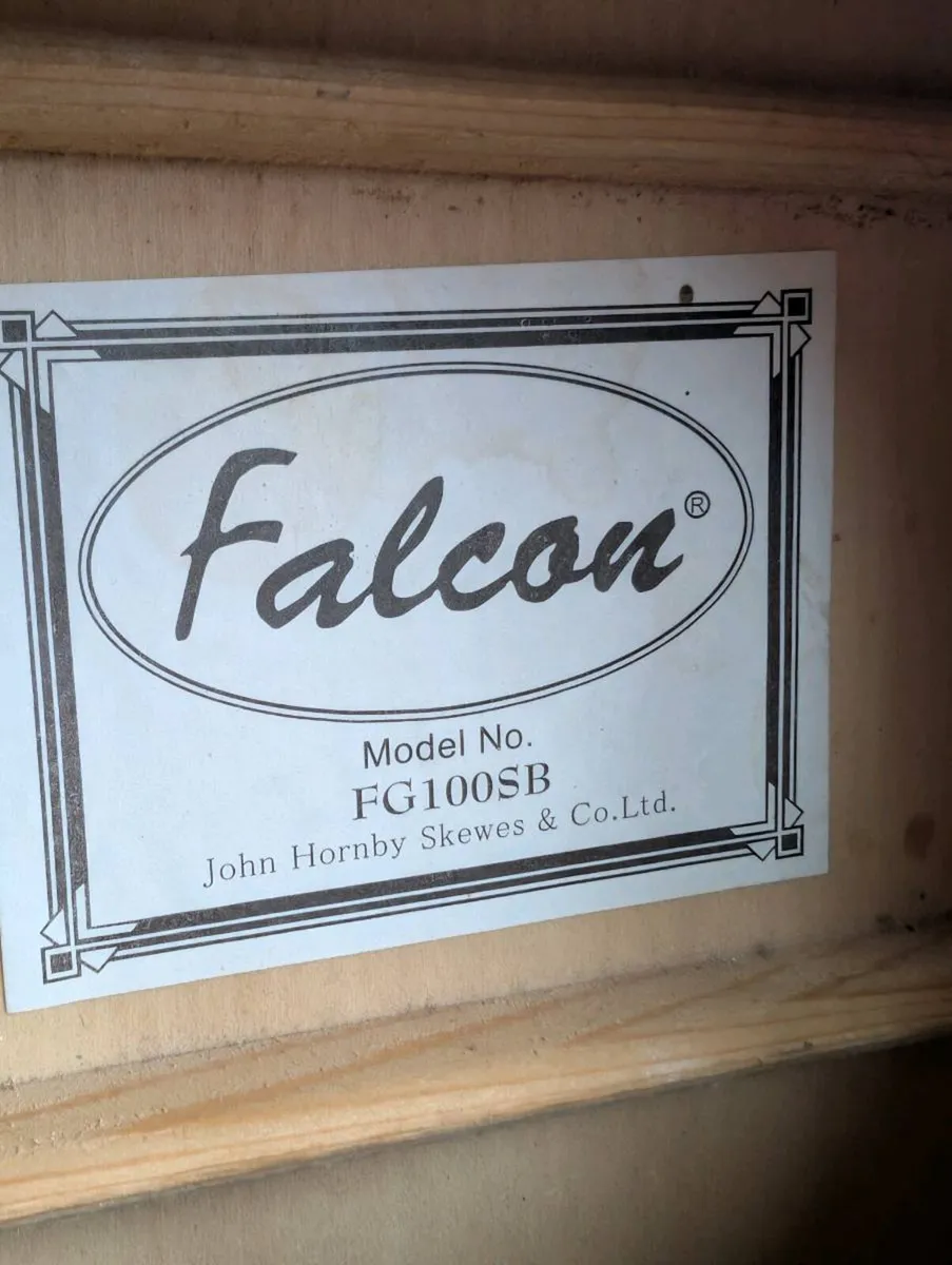 Falcon FG100SB Acoustic Guitar - Image 3