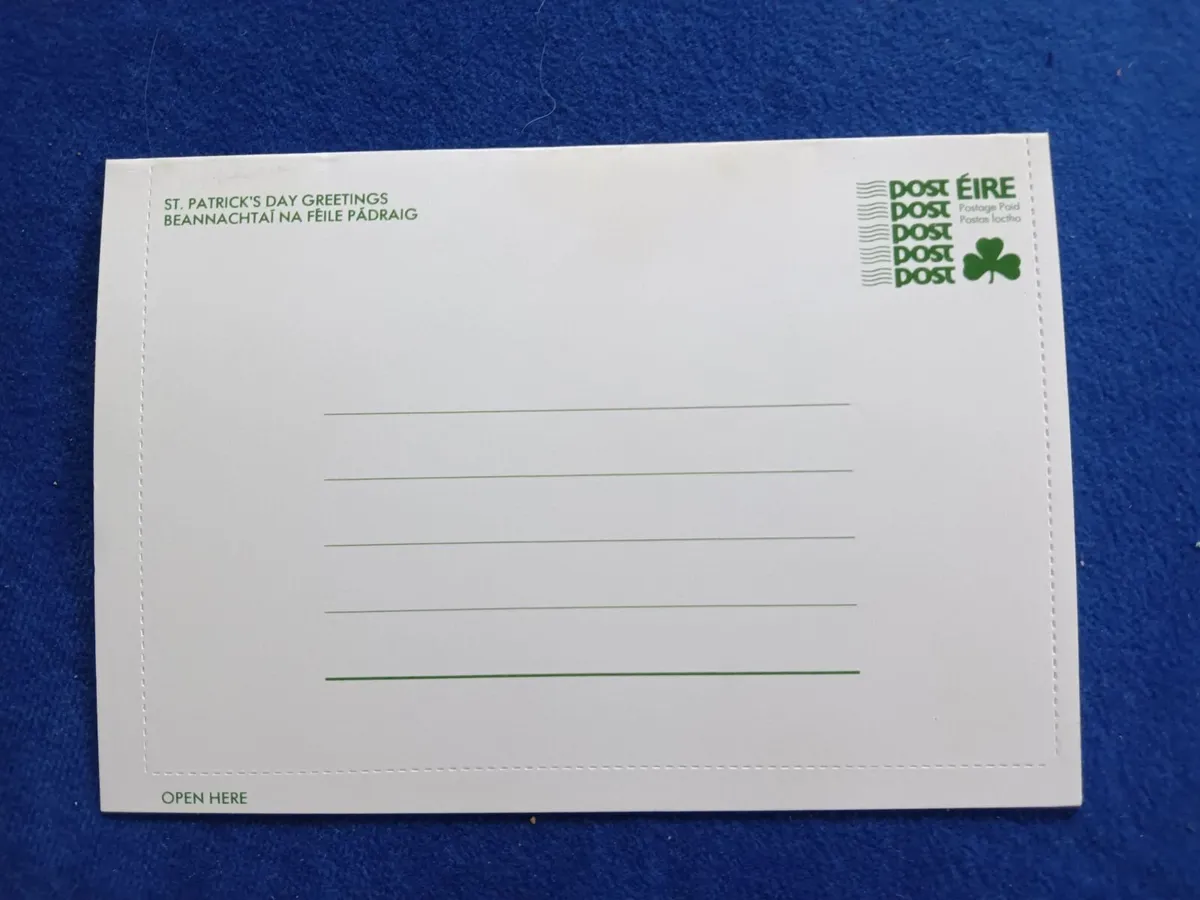 St. Patrick's Day Letter Card - Image 2