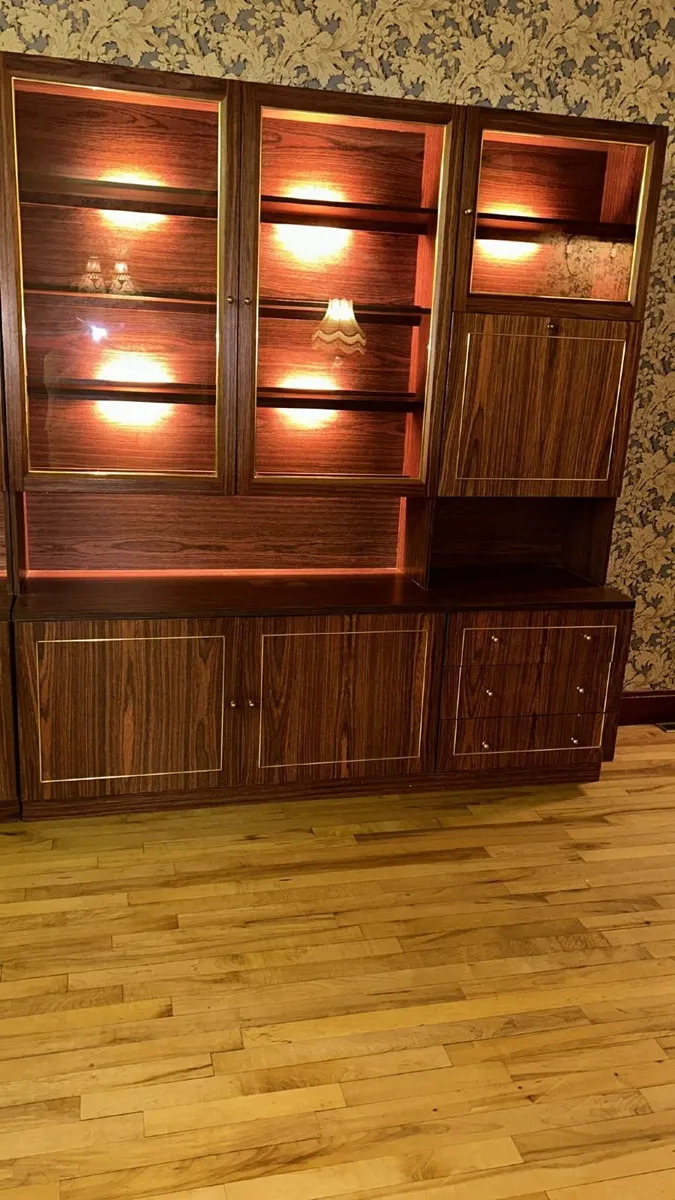 Display cabinet unit