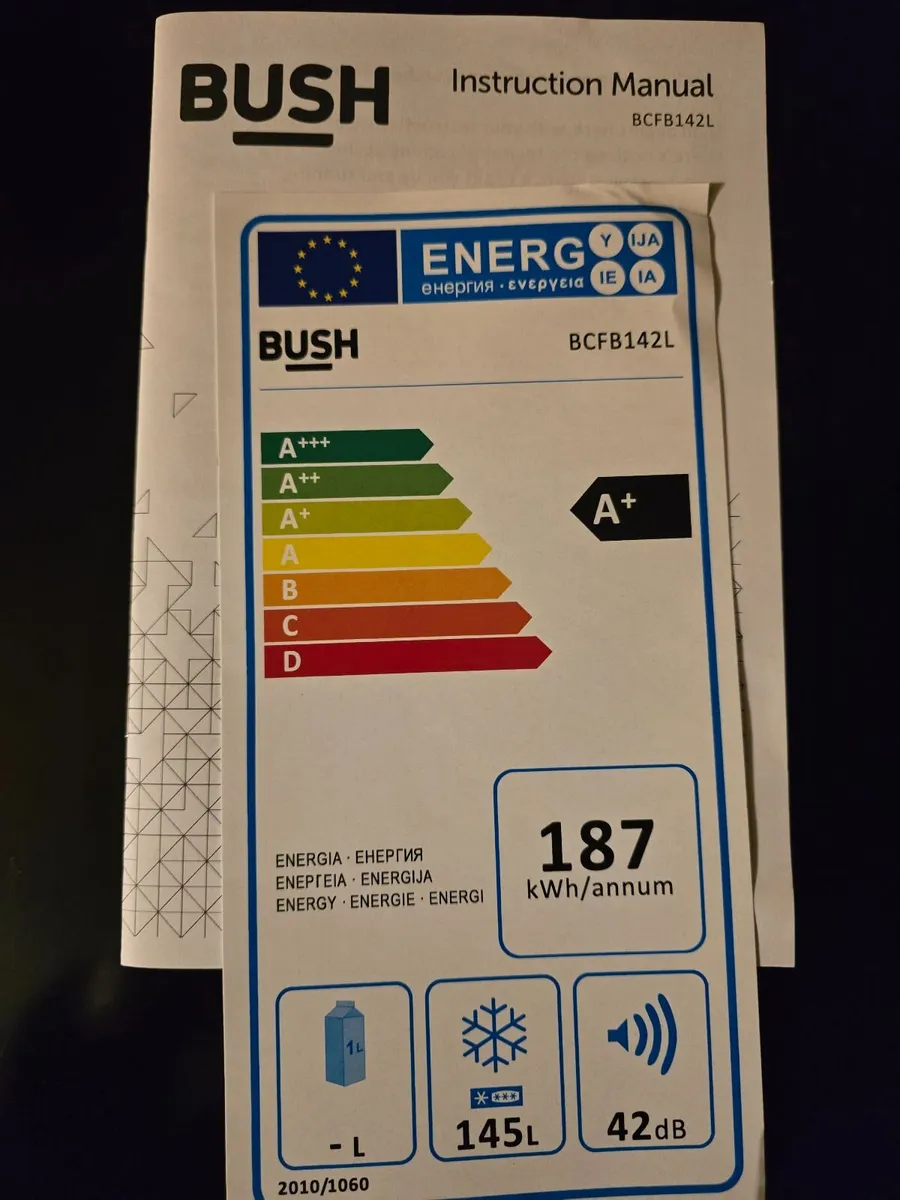 142L  Chest Freezer - Black Bush BECFB142L - Image 2