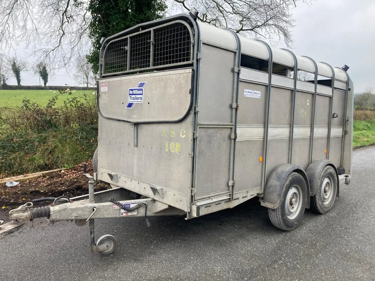 Nov 2017 Ifor Williams 12ft Cattle Trailer NO VAT - Image 1